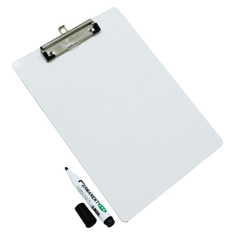 Dry Erase Wood Clipboard
